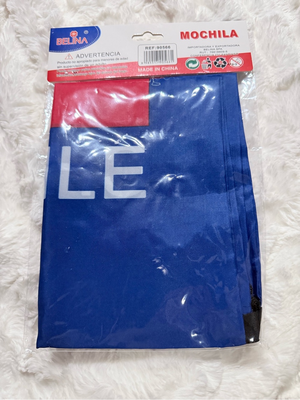 Blue Chile Drawstring Backpack - Picture 3 of 3